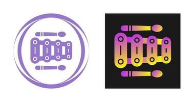icône de vecteur de xylophone