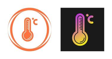 icône de vecteur de thermomètre