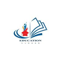 modèle de vecteur de conception de logo d'éducation
