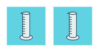 icône de vecteur de cylindres gradués