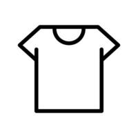 Facile rond cou T-shirt icône. sous-vêtement. vecteur. vecteur