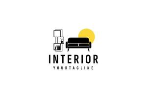 intérieur logo vecteur icône illustration