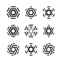 conception d'ornement circulaire vecteur