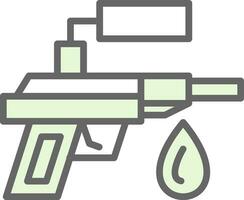 conception d'icône de vecteur de pistolet à eau