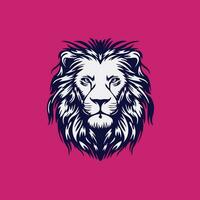 meilleur illustration de Lion Roi pour mascotte, logo ou autocollant vecteur