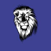 meilleur illustration de Lion Roi pour mascotte, logo ou autocollant vecteur