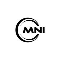 inm logo conception, inspiration pour une unique identité. moderne élégance et Créatif conception. filigrane votre Succès avec le frappant cette logo. vecteur