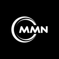 mmn logo conception, inspiration pour une unique identité. moderne élégance et Créatif conception. filigrane votre Succès avec le frappant cette logo. vecteur