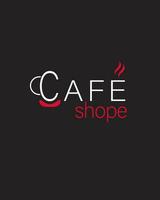 café logo modèle avec Facile stylisé tasse vecteur