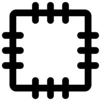 icône de glyphe de patch vecteur