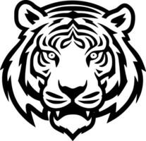 tigre - minimaliste et plat logo - vecteur illustration