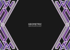 abstrait géométrique violet Contexte moderne conception vecteur
