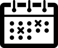 calendrier programme icône symbole image vecteur. illustration de le moderne rendez-vous rappel ordre du jour symbole graphique conception image. eps dix vecteur