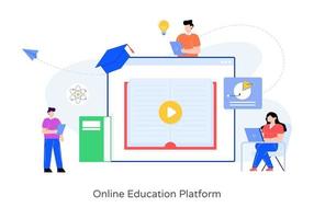 plateforme d'éducation en ligne