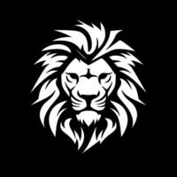 Lion - minimaliste et plat logo - vecteur illustration