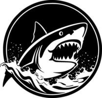 requin - haute qualité vecteur logo - vecteur illustration idéal pour T-shirt graphique