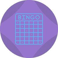 icône de vecteur de bingo