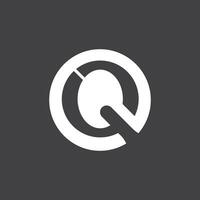 q lettre icône et symbole modèle vecteur