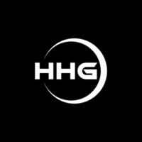 hhg logo conception, inspiration pour une unique identité. moderne élégance et Créatif conception. filigrane votre Succès avec le frappant cette logo. vecteur