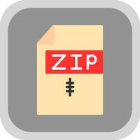 Zip *: français vecteur icône conception