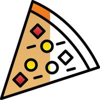 conception d'icône de vecteur de pizza