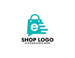 magasin logo, bien magasin logo vecteur