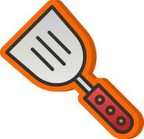 conception d'icône de vecteur de spatule