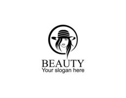 femmes beauté logo conception inspiration pour salon spa peau se soucier et produit beauté vecteur