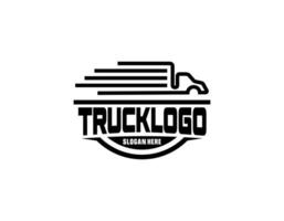 un camion illustration. logo conception vecteur