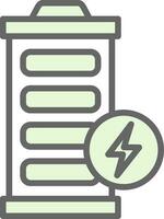 conception d'icône de vecteur de batterie