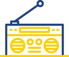 conception d'icône de vecteur de radio