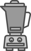conception d'icône de vecteur de mélangeur