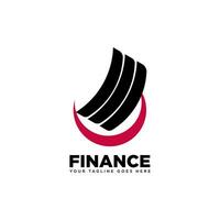la finance logo icône, entreprise, la finance logo, la finance conception, Commerce et Distribution logo, comptabilité. la finance logo vecteur