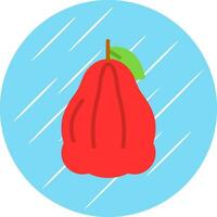 Rose Pomme vecteur icône conception