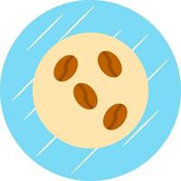 conception d'icône de vecteur de grains de café