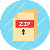 Zip *: français vecteur icône conception