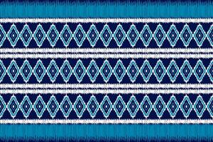 en tissu ethnique modèle art. ikat sans couture modèle dans tribal. Américain, mexicain style. vecteur