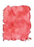 abstrait Contexte avec brillant rouge aquarelle taches éclaboussure vecteur