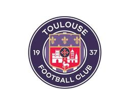 toulouse fc club symbole logo ligue 1 Football français abstrait conception vecteur illustration