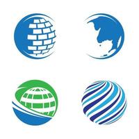 images de logo de globe vecteur