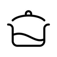 cuisine icône vecteur symbole conception illustration