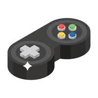 concepts de console de jeu vecteur