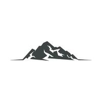 logo d & # 39; icône de montagne vecteur