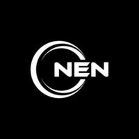 nen logo conception, inspiration pour une unique identité. moderne élégance et Créatif conception. filigrane votre Succès avec le frappant cette logo. vecteur