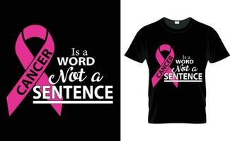 Sein cancer t chemise conception, t chemise conception typographie et coutume, vecteur meilleur pour impression conception comme T-shirt, agresser et autre.