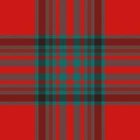 plaid texture sans couture de modèle en tissu textile avec une tartan vérifier vecteur Contexte.