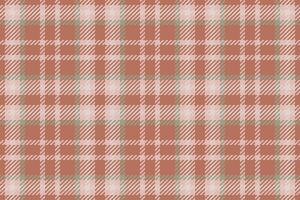 modèle textile tartan de en tissu plaid Contexte avec une sans couture texture vecteur vérifier.