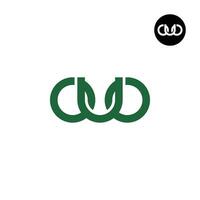 lettre ouo monogramme logo conception vecteur