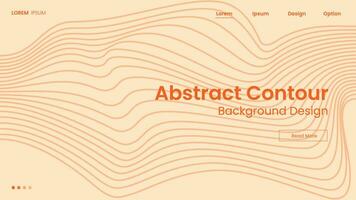 abstrait Contexte vecteur conception contour modèle, vagues, ligne modèle, vent vague.