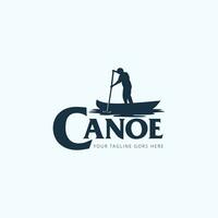 canoë logo vecteur